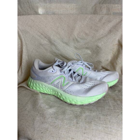 New Balance Shoes - New Balance fresh foam EV0Z White Green Women's Sz. 9.5